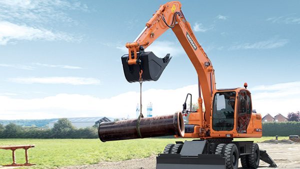 Wheel Excavator: DX140W