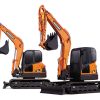 Mini Excavator: DX80R - Image 3