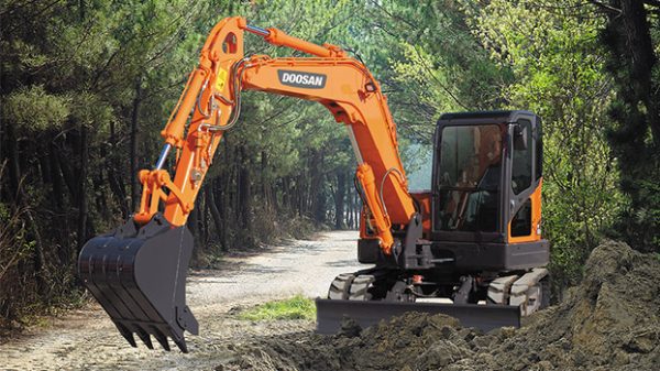 Mini Excavator: DX80R